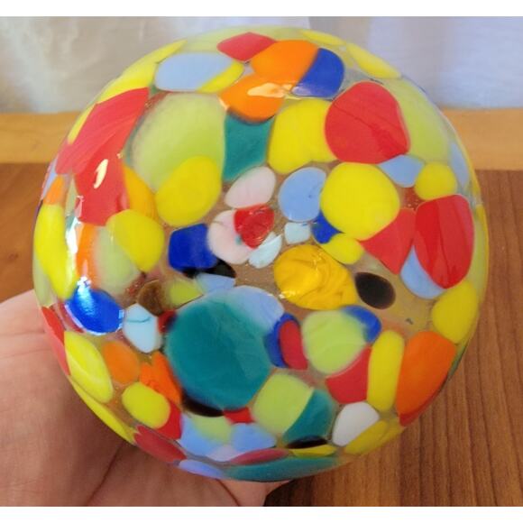 Signed Murano Millefiori Bud Vase – Imperio Rossi – Vetro Artistico #033 –... - Picture 11 of 11